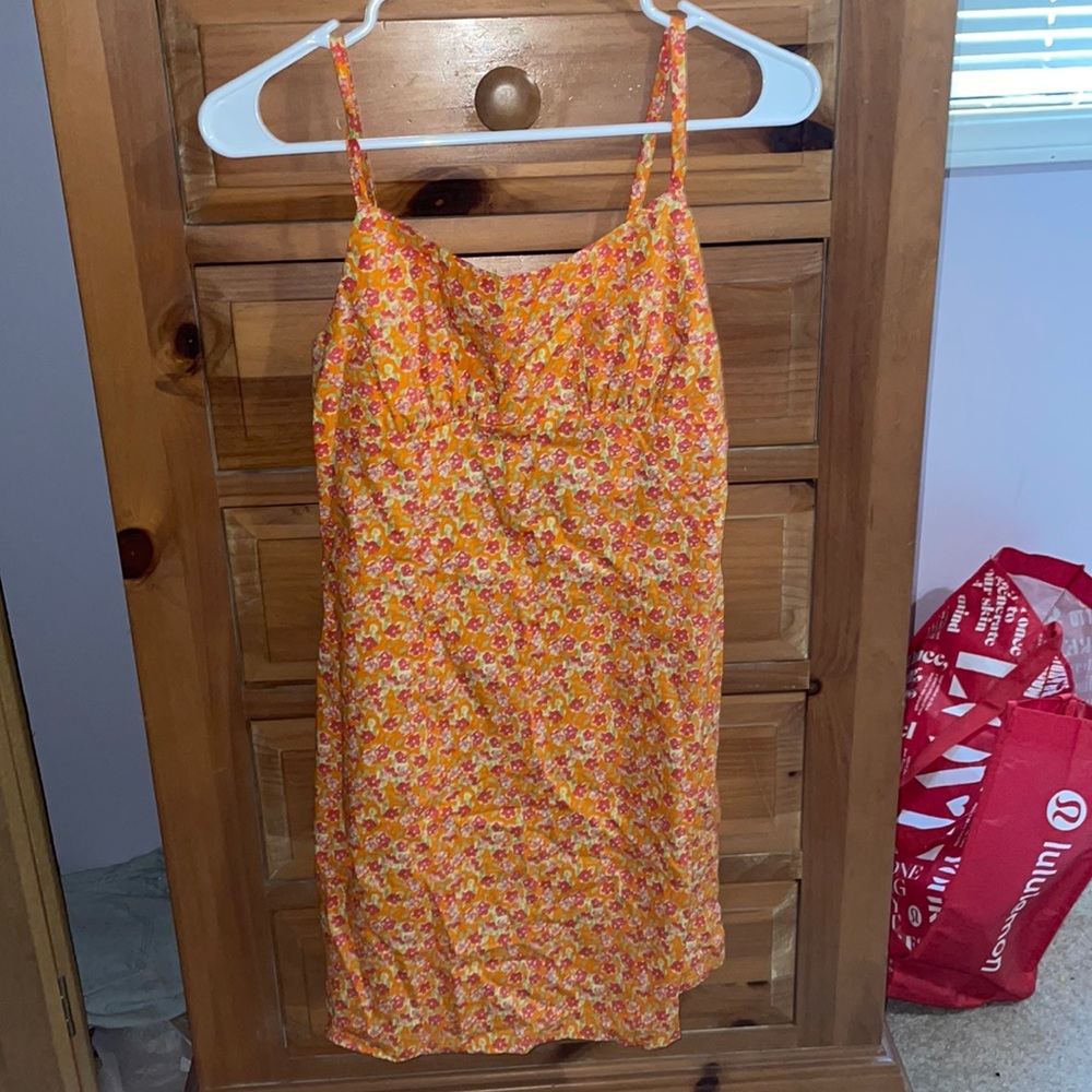 Wild Fable Orange Bodycon Dress